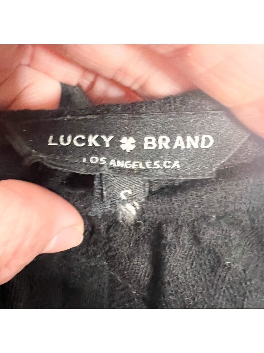 🦩 LUCKY BRAND Button Sleeve Peplum Top / 100% Cotton (🦩2 for $25) - Picture 7 of 15